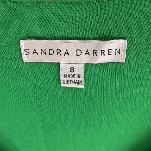 Sandra Darren sleeveless Tribal print sleeveless dress, Size 8 - Picture 4 of 11